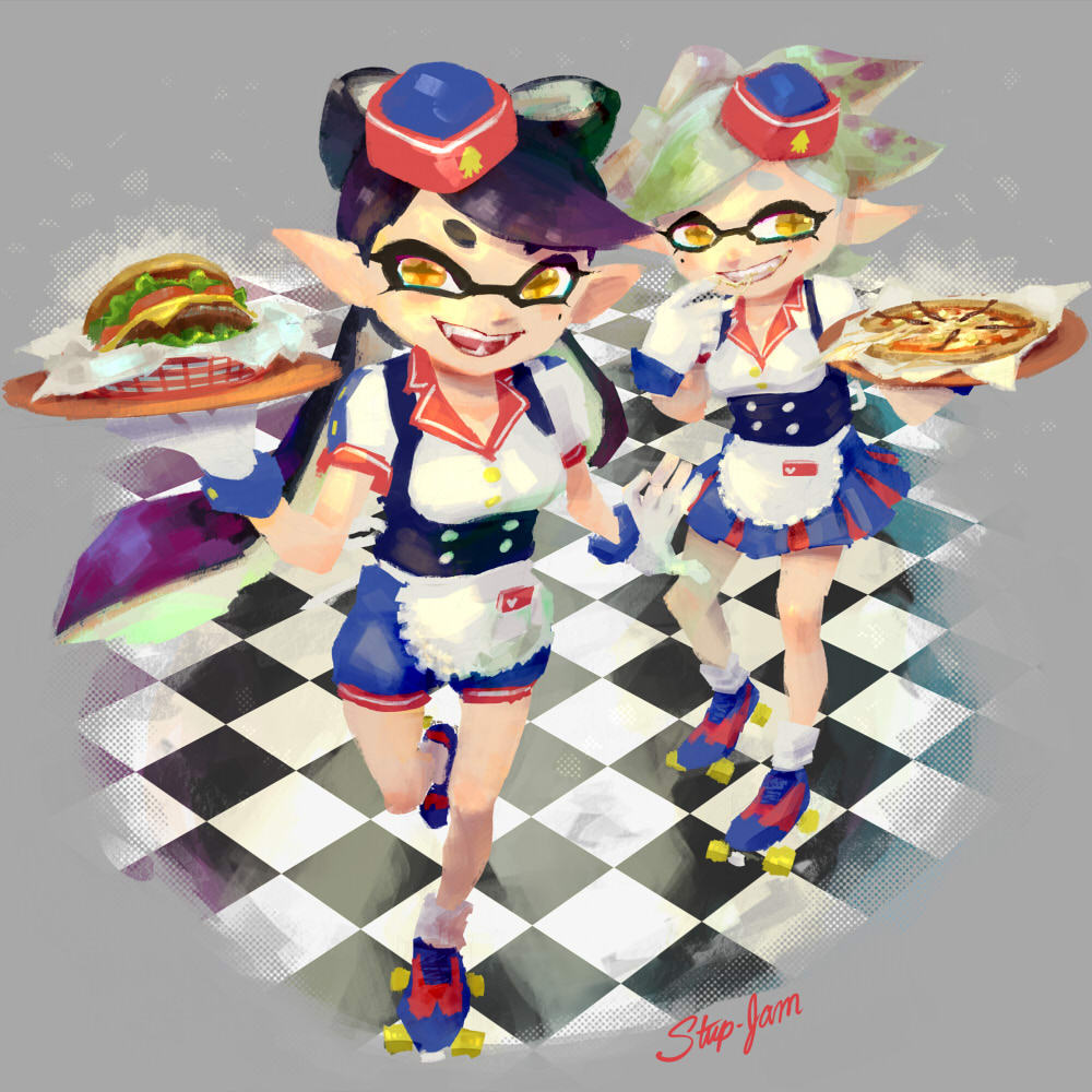 stupjam:  america’s greatest invention   dinner babes~ &lt;3 &lt;3 &lt;3