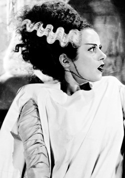 vintagegal:  Elsa Lanchester in The Bride of Frankenstein (1935)