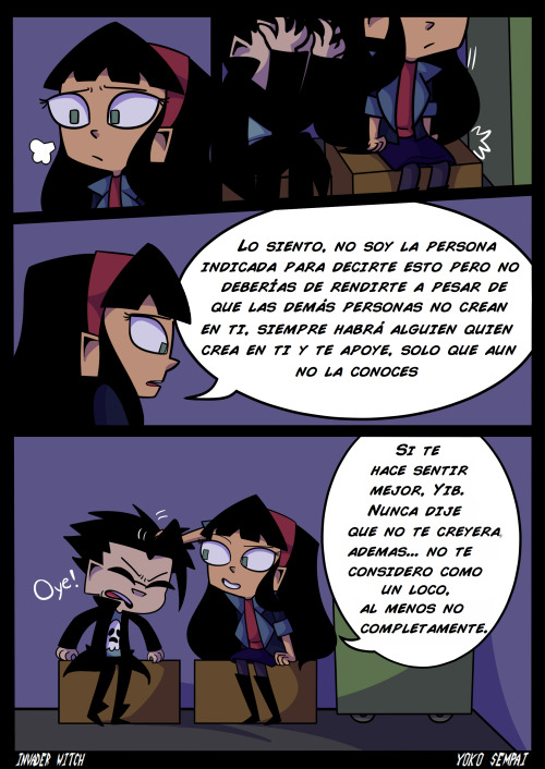 Parte 6 uwu Alice no le creyó sobre lo de Zim, así que volvió a estar solo como antes.