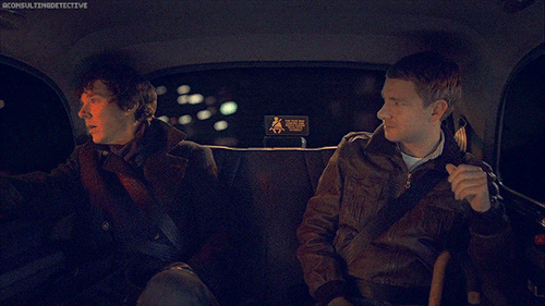 Gratuitous Sherlock GIFsSherlock: There you go, you see– you were right. John: I was right? Ri
