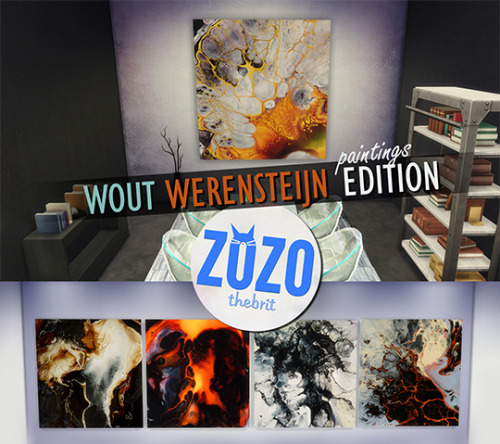 WOUT WERENSTEIJN EDITION  |  20 original abstract paintingsstandalone objectcustom catalogue thumbme