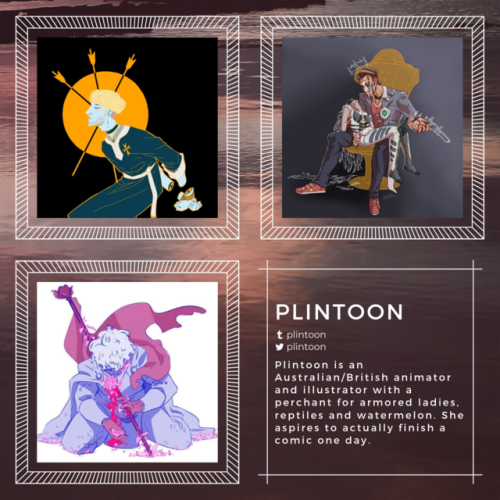 Today’s contributor spotlight features zine artist Plintoon!Plintoon is an Australian/British animat