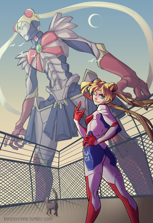 kenzicorinne:Mecha Moon