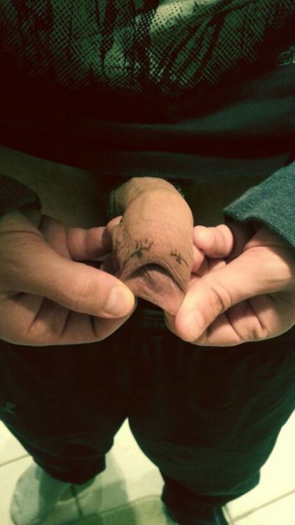 bitemarks:   drunk foreskin performance art 