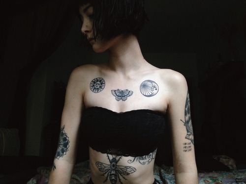 omgsexyink:  Omg Sexy Ink Sexy selfie amateur inked girls
