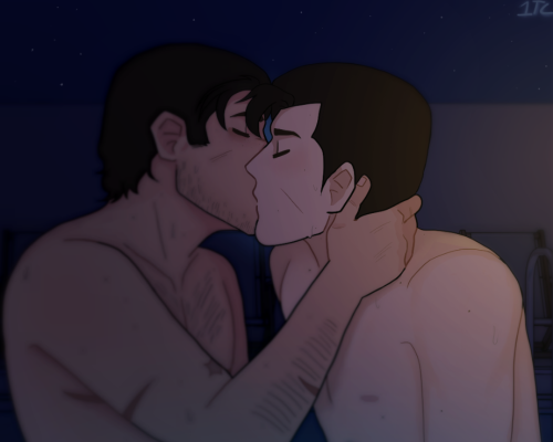 KISSING AT THE POOL!!!(yes Gavin Has Top Surgery Scars And Yes I Will Kiss Them)