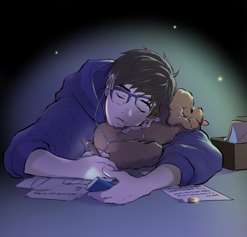 drawverylittle:  Day Six: BondsAU: Soulmates | Reincarnation@victuuri-week​ EDIT:[Accompanying Writing by @kaijoskopycat]>> Click here to read the fanfiction<<Context:An immortal Viktor waits for Yuuri to reincarnate every lifetime - in