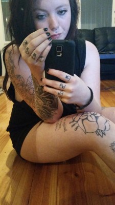 tattoos-are-a-way-of-life:  Lazy day.