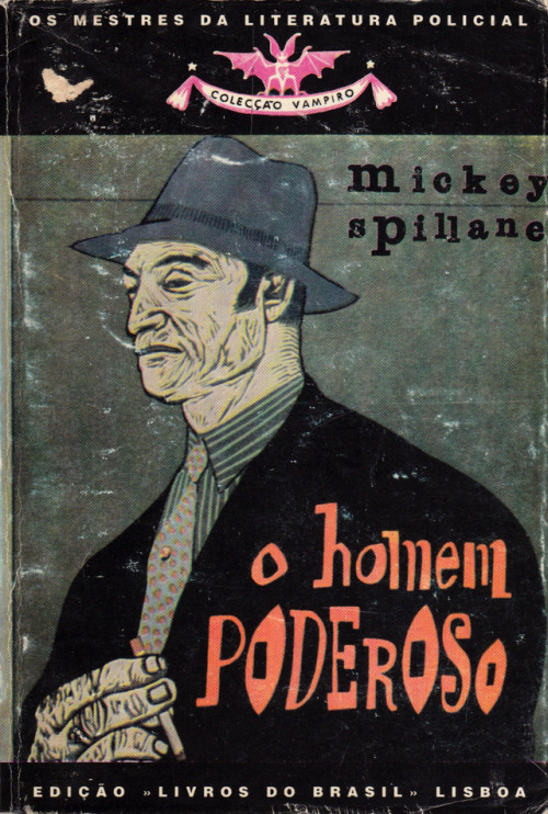 everythingsecondhand:O Holmen Poderoso (aka The Deep) by Mickey Spillane, (Collecao Vampiro No. 176, 196?).  From the Feira da Ladra market in Lisbon.