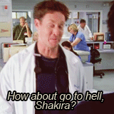  Dr Cox calling J.D a girl’s name 