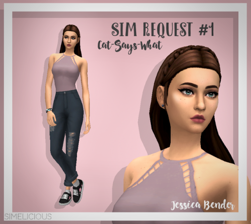 Sim Request 1 ^.^Hey everybody! Here is the first sim from my sim request post! I hope you enjoy you