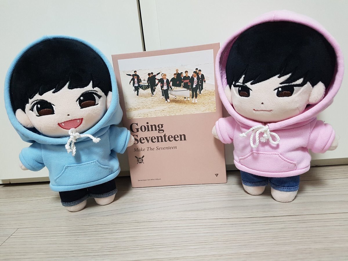 seventeen plush dolls