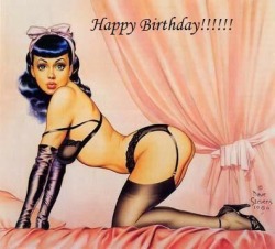 capnhpn:  naughty birthday wishes slinkygrlsnaughtierside…may the spankings commence!!! *cheers*    Thank you!!!🌸