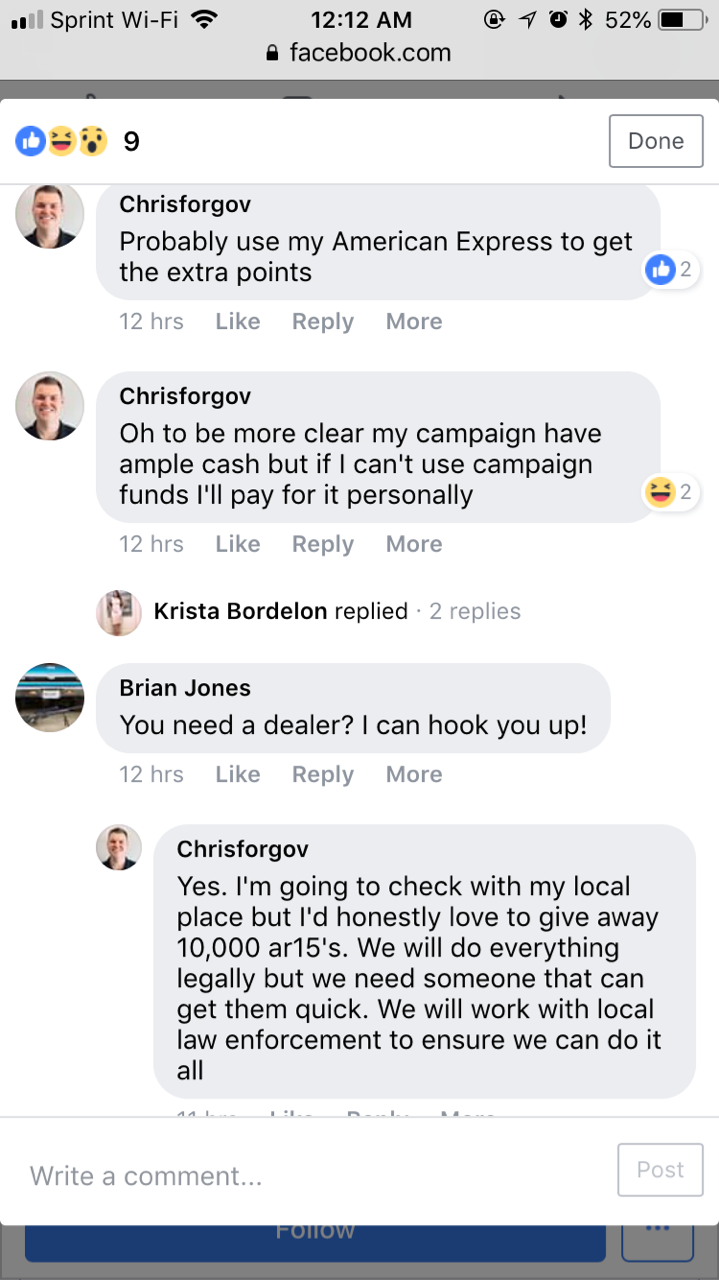 The guy running for Gov of Ok thinks any disabled person who can’t work should