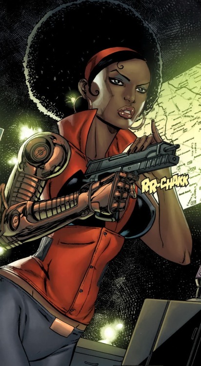 robnorthstar:  Super héroïne du jour: Superheroin of the day: Misty Knight