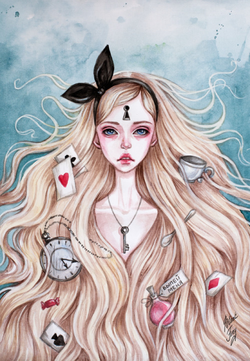 if-only-you-walk-long-enough:Alice by BlackFurya