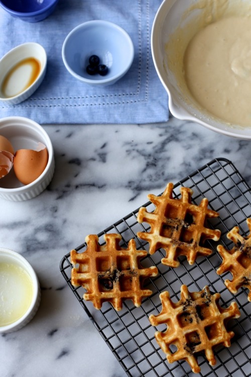 All-The-Blueberries Buttermilk Waffles