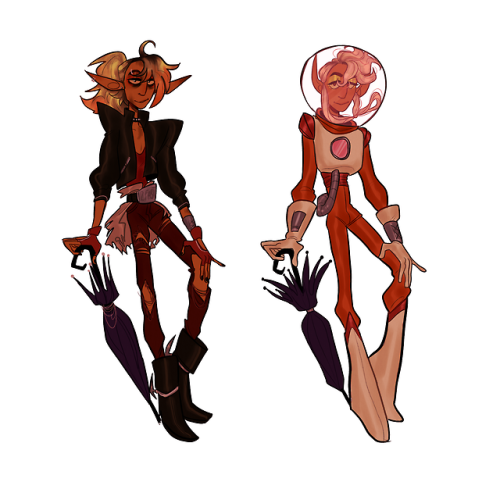 halpdevon: have some taako outfits that ive been working on for a while…..he’s always c