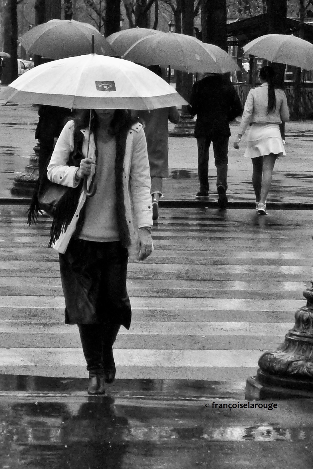 Jour de pluie à Paris© françoiselarouge mars 2017