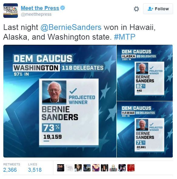 bellaxiao:  go Bernie