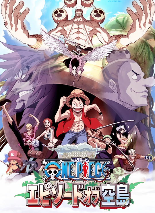 Daily One Piece One Piece Skypiea Arc Tv Special Key Visual