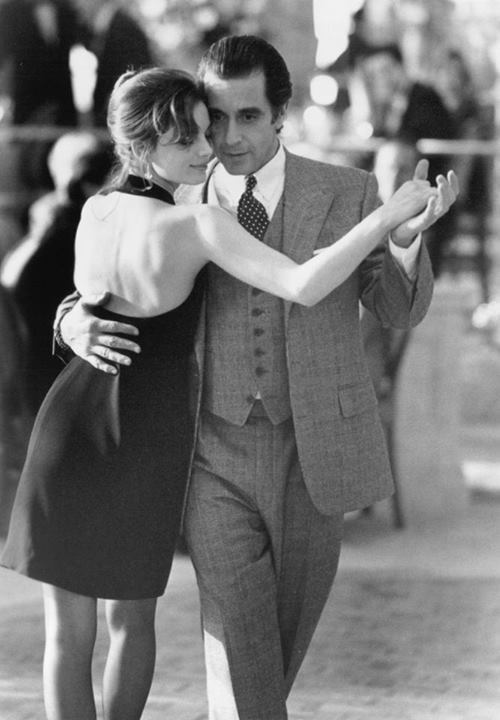 limited-creation:  Al Pacino and Gabrielle Anwar. Scent of a Woman (1992). 