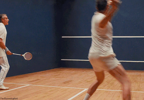 thehumming6ird:Laing Vs Pine: Racquet Sports