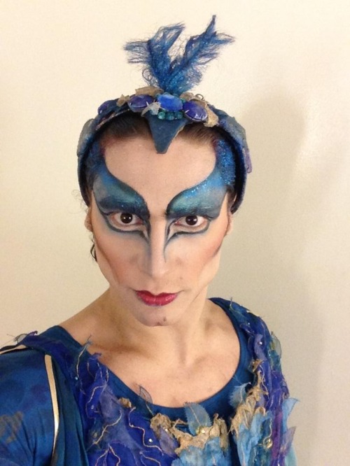 Ivan Vasiliev in costume and make-up for Bluebird.