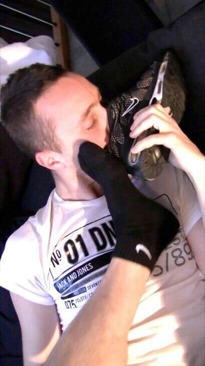 sneakercum:  aquarius-socks:  ♡♡♡♡♡  Rubber boots, sneakers, condoms, socks.  Lick smell is what excites.  Good sex and a nice forgiving guy.  skype: hubert.gumowniak  E-mail: gumowce.adidasy @ onet.pl 