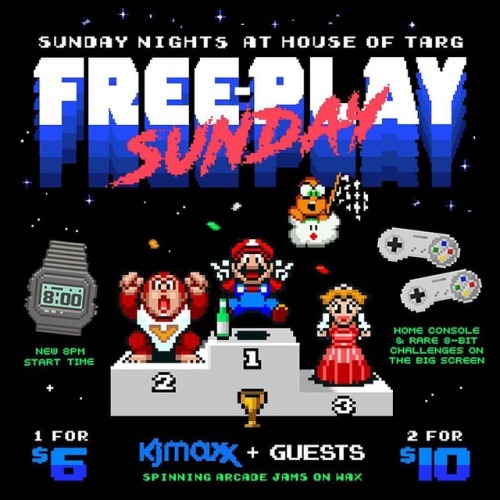 TONIGHT!! House of TARG goes into FULL FREEPLAY MODE starting at 8pm - join us!! #ottawa  ️ All pinb