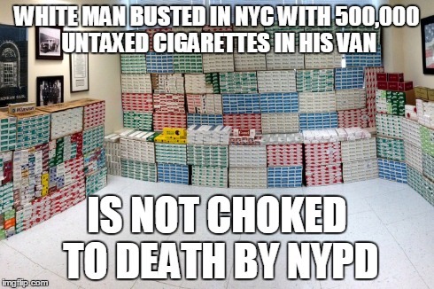 america-wakiewakie:  NYC man busted with 500,000 untaxed cigarettes in his van |