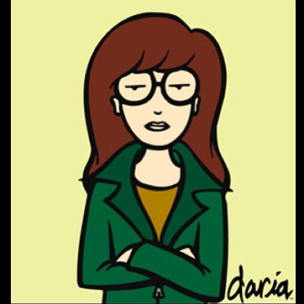 Who else fucking loves Daria? #Daria #tv #lol #funny #dariaismylifeinatoon #wishiwasDaria