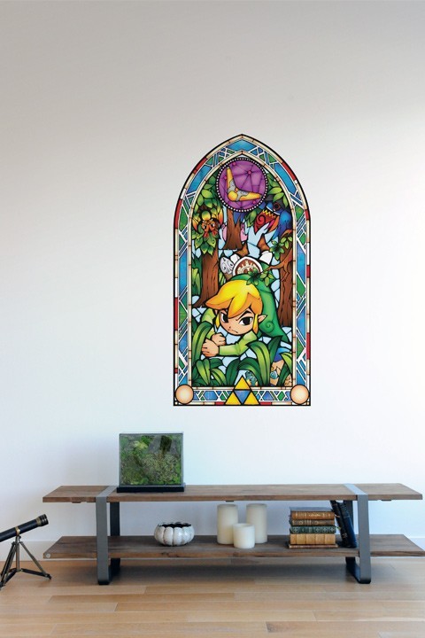 gamefreaksnz:  LINK’ED IN The Legend of Zelda - has come to Blik with 8 new stained glass wall decals.