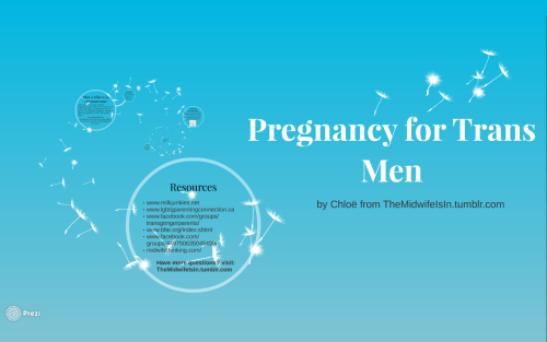 themidwifeisin: Some information for becoming pregnant after using testosterone (T) for transitioni