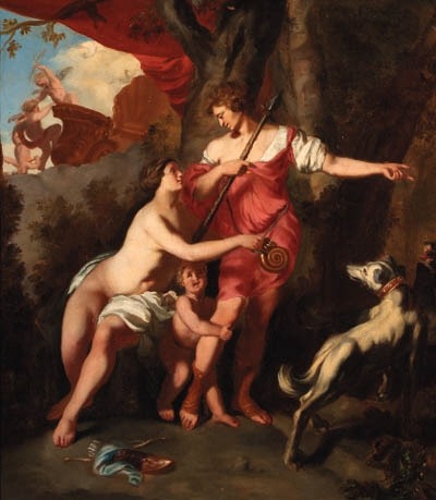 Gerard de Lairesse (1641 - 1711)Venus and Adonis