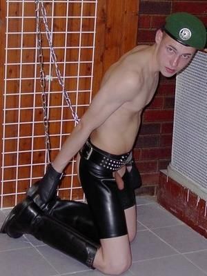 VINTAGE: Gay teen twink rubber boy adult photos