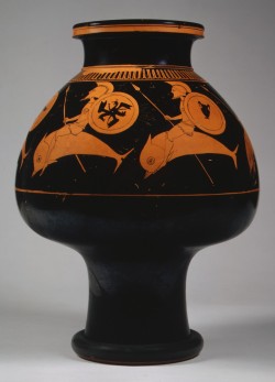 via-appia: Terracotta psykter (vase for cooling