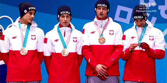 whereisyourpippinnow:Team Poland - Olympic bronze medalists 