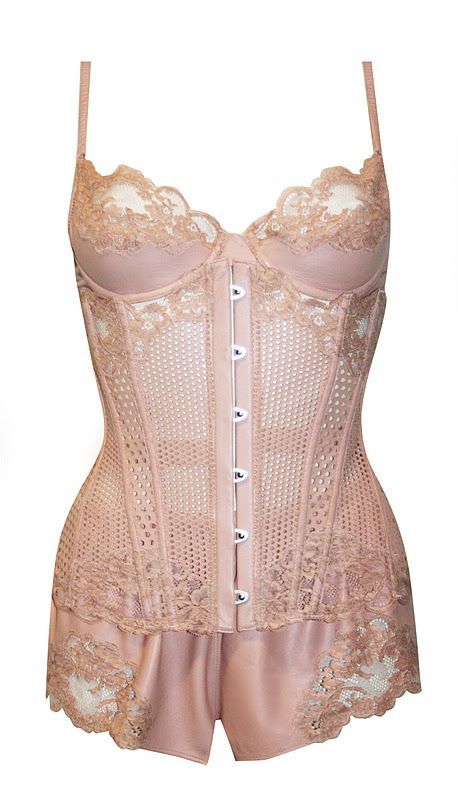 theredghosts:  dentellesetfroufrous:  Jean Paul Gaultier for La Perla  ☩ 