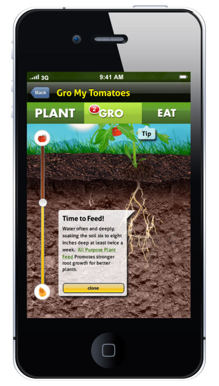 CLIENT: Miracle-Gro OBJECTIVE: Concept A Personal Garden Manager App
