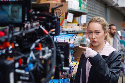 fy-alyciadc: Alycia Debnam Carey filming “Saint X” in nyc  via @stevesandnyc