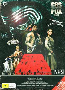 70sscifiart:  VHS Awakens 