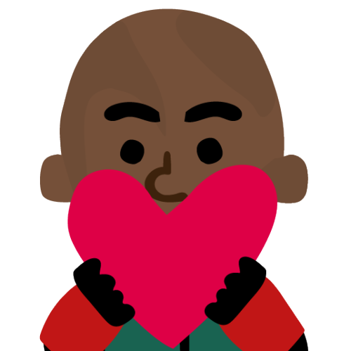 [ID - 9 Boba Emojis: annoyed, holding a heart, wearing a cloak, peeking with helmet, heart eyes, sleeping, mood, no, and