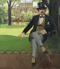 Portrait of Georges Menier, Avenue du Bois