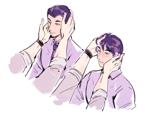 some soft Changmian doodles feat. WCZ fluffing up JFM