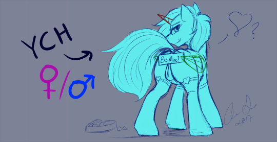 Be Mine? MLP YCH - YCH.Commishes
