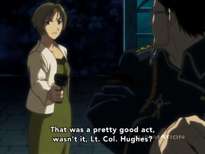 devinchee:  phenomenallyextraordinary123:  FMA/FMAB Meme: 5 deaths (2/5)  Maes Hughes’s