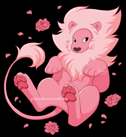 princessharumi:  The cotton candy king of the jungle ~ [ You can purchase this design as a t-shirt, print or other products too Here at Redbubble !! ]