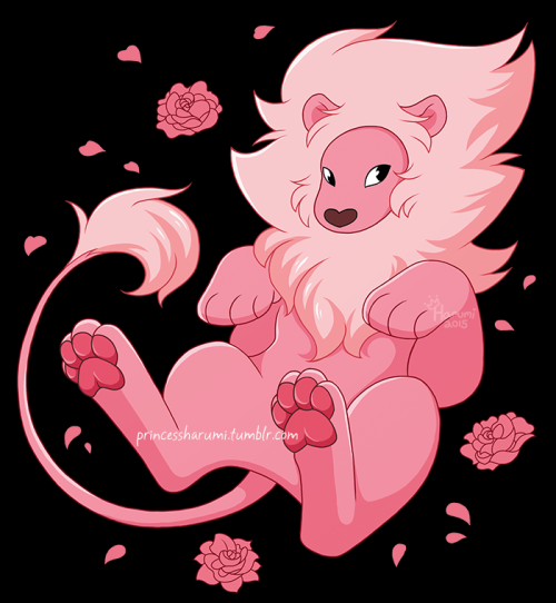 The cotton candy king of the jungle ~ [ You can purchase this design as a t-shirt, print or other products too Here at Redbubble !! ]