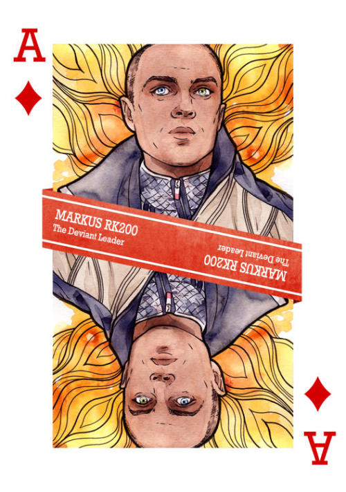 zahian-khan: Card deck of 3 families.Robo Jesus, his lover, his best buddy and his father Connor and